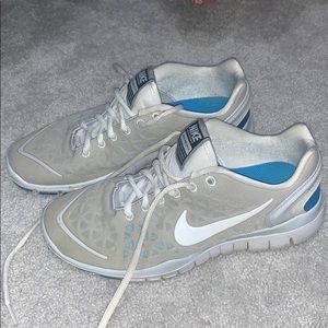 Off white Nike shoes